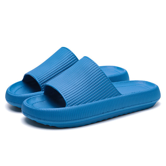 Blauwe orthopedische slippers